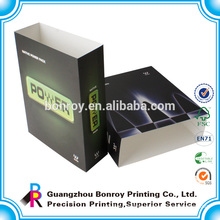 Custom matt cardboard paper box sleeve printing